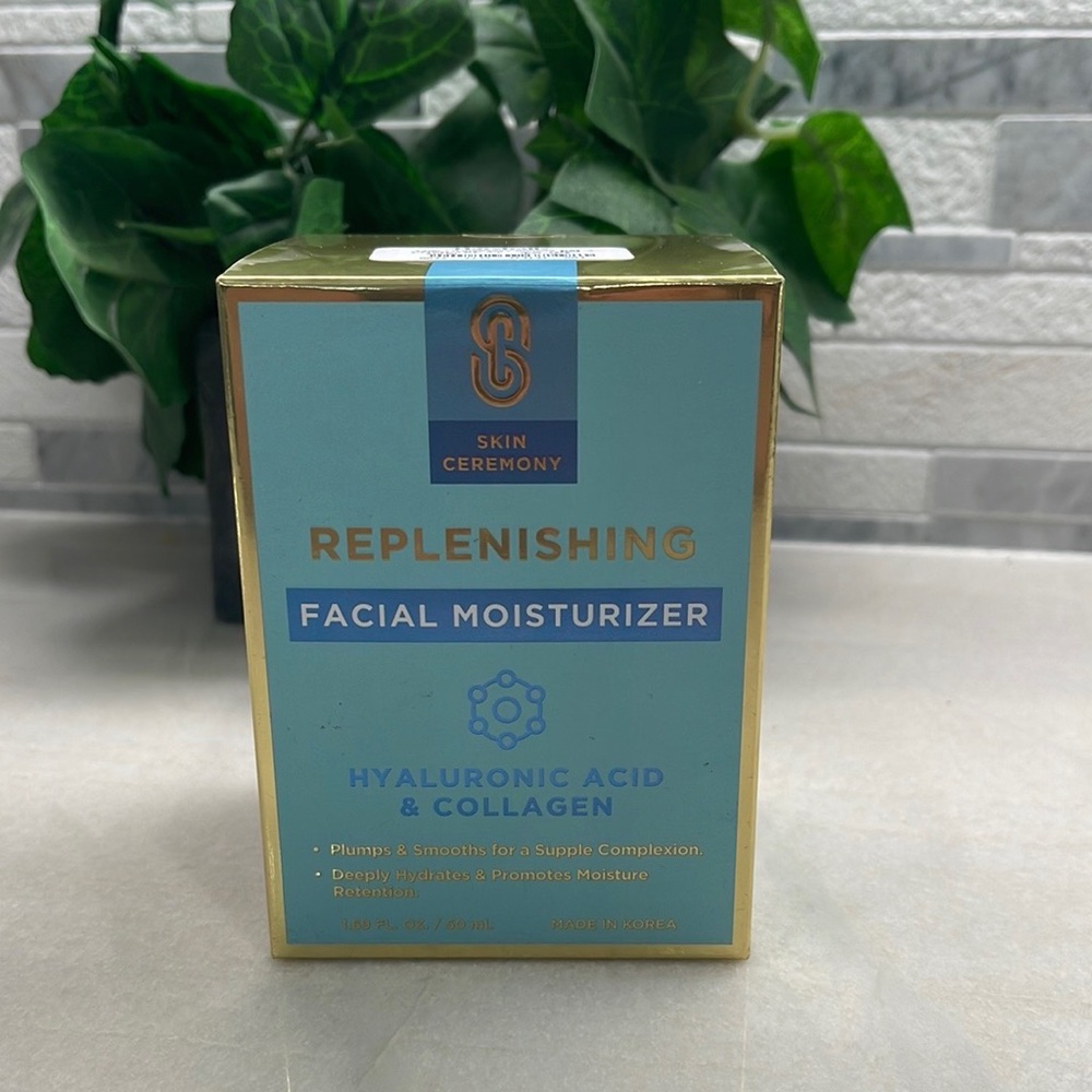 Skin Ceremony Facial Moisturizer Hyaluronic Acid & Collagen